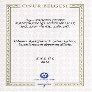 TİCARET ODASI ONUR BELGESİ